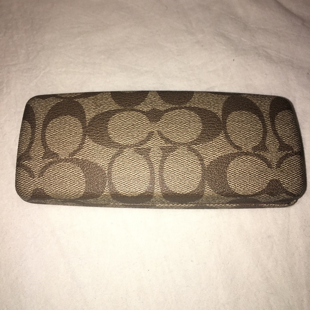 Coach Eye glass case